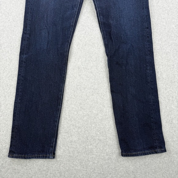 Hiroshi Kato Jeans Mens 32x28 Blue Indigo Raw The Pen Selvedge Slim Made In USA - Picture 6 of 16